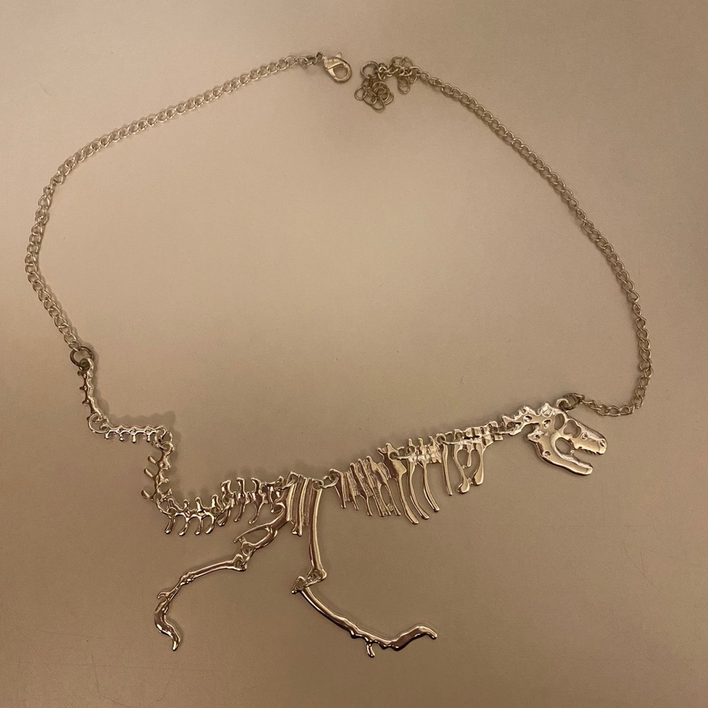 Jane stone T-Rex Dinosaur Necklace